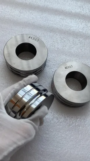 Matrizes de desenho de fio de carboneto de tungstênio Yg8 de maior duração para usinagem de arruela